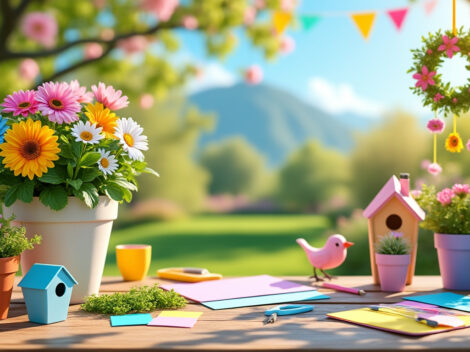 découvrez 5 projets de bricolage faciles à réaliser ce printemps 2025 pour égayer votre intérieur et votre extérieur. conseils pratiques et idées créatives pour tous les niveaux !