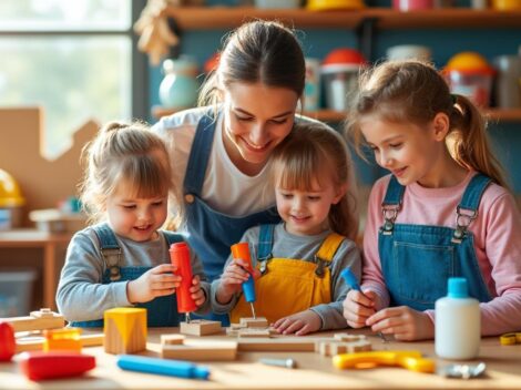 découvrez des conseils pratiques pour initier vos enfants au bricolage dès l'âge de 7 ans, en toute sécurité et avec des activités adaptées pour développer leur créativité et leur motricité.