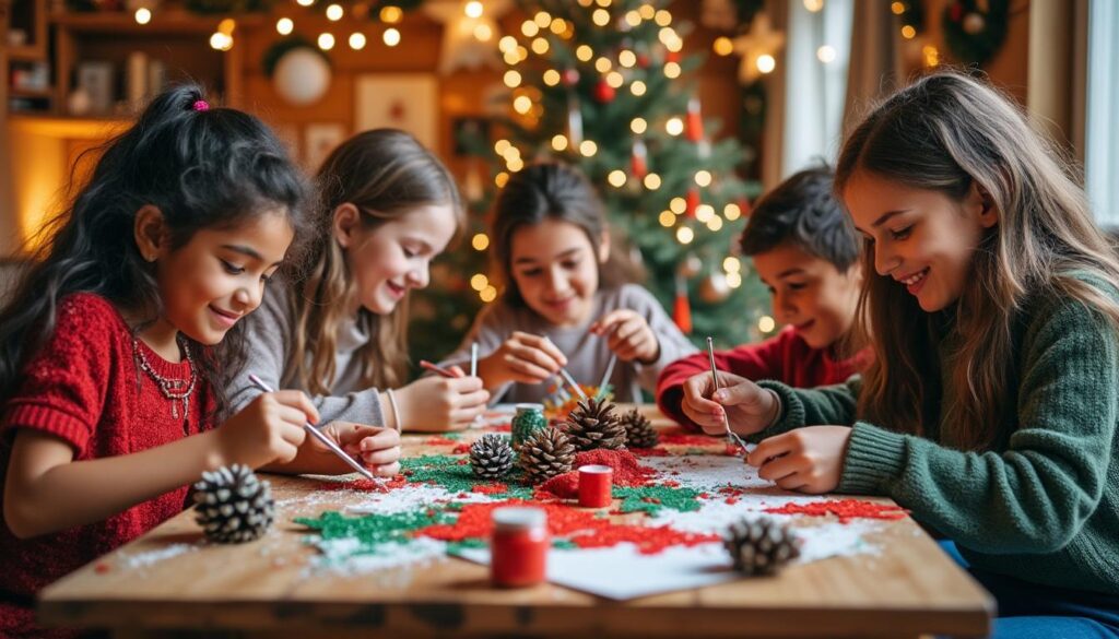 découvrez 5 idées de bricolage de noël faciles et amusantes à réaliser avec vos enfants pour des moments créatifs en famille.
