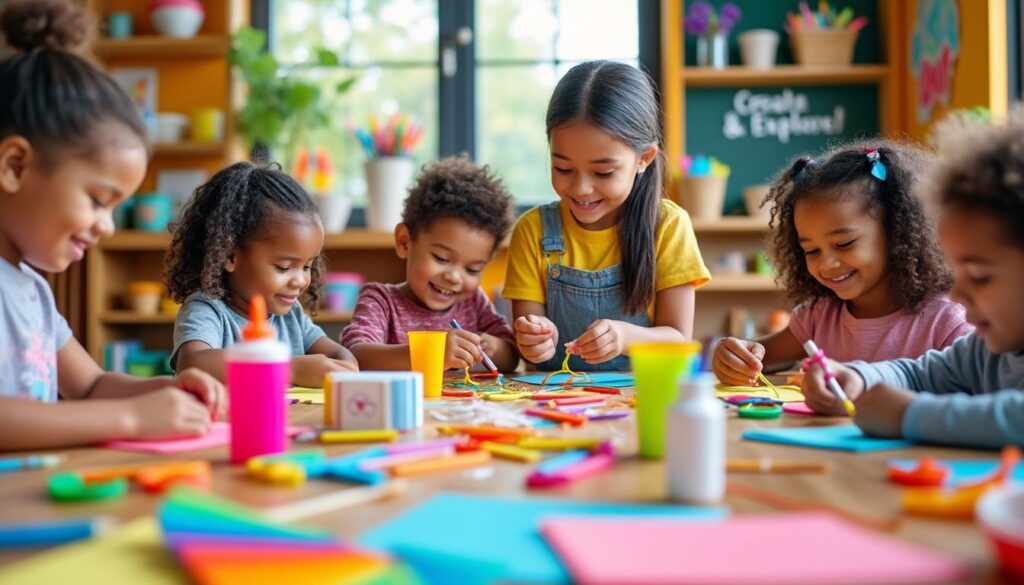 découvrez 5 projets de bricolage amusants adaptés aux enfants dès 5 ans pour stimuler leur créativité et s'amuser en toute sécurité.