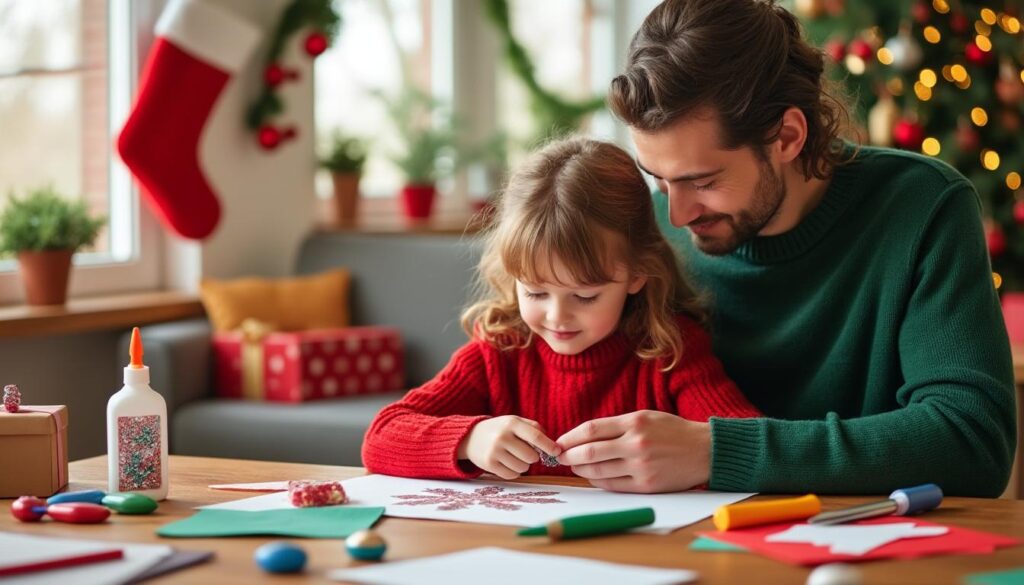 découvrez des idées de bricolage de noël simples et amusantes, parfaites pour réaliser des projets créatifs avec des enfants de 4 ans. activités faciles pour partager la magie des fêtes en famille.