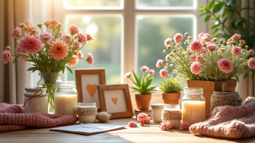 découvrez des idées cadeaux faits maison pour la fête des mères 2025, simples et personnalisées, pour offrir un présent unique et rempli d'amour grâce au bricolage.