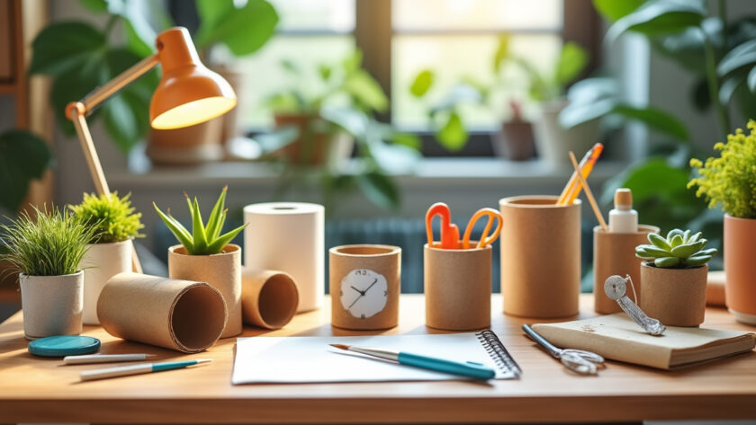 apprenez à transformer vos rouleaux de papier toilette usagés en objets pratiques et décoratifs grâce à des idées simples et créatives pour recycler et décorer votre intérieur.