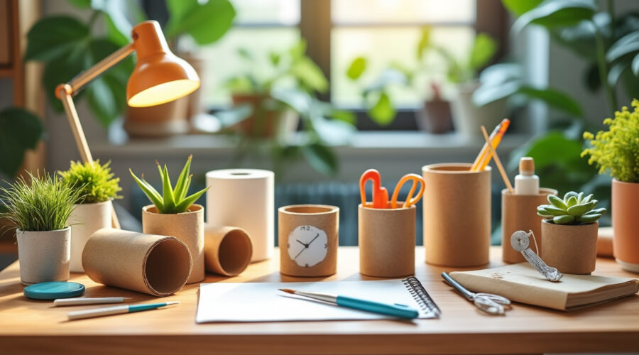 apprenez à transformer vos rouleaux de papier toilette usagés en objets pratiques et décoratifs grâce à des idées simples et créatives pour recycler et décorer votre intérieur.