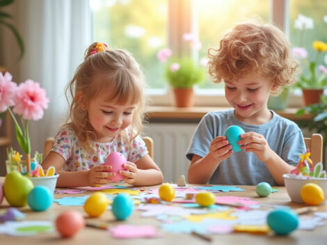 découvrez des activités créatives et ludiques pour bricoler avec vos enfants à l'occasion de pâques. idées faciles et amusantes pour célébrer en famille.