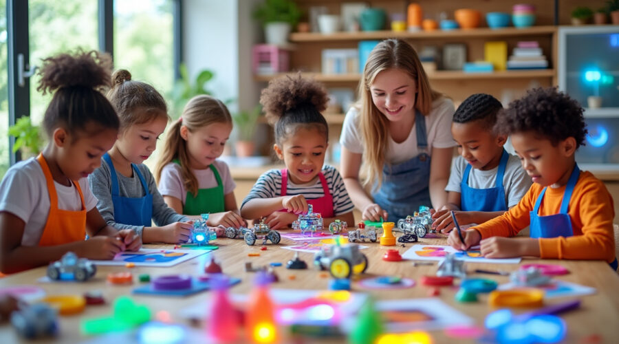 découvrez des idées de bricolage amusantes et créatives pour occuper les enfants en 2025. activités simples, ludiques et éducatives parfaites pour stimuler leur imagination.